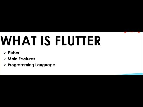 What is Flutter and why it is used? | Dart | Flutter - YouTube