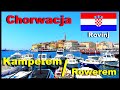 CHORWACJA - Rovinj . Kamperem i Rowerem