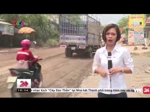 Video Đồng Nai: Xe quá tải làm hư hỏng trầm trọng đường dân... - youtube