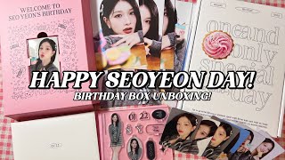 unboxing fromis_9 seoyeon birthday box! ✿ “one and only special day”