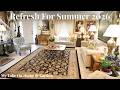 Summer 2026 Clean &amp; Refresh In The Living Room - Lightening Up With Curtains &amp; Accessories