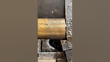 Threads Cutting || LATHE MACHINE || #cnc #lathe #thread  #turning #manufacturing #videos