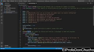 Algoritmia - Python - Operaciones con Listas y Matrices - Agregar, Buscar, Modificar, Borrar