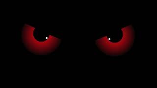 Halloween VJ Loop   Creepy Animated Blinking Eyes in Dark