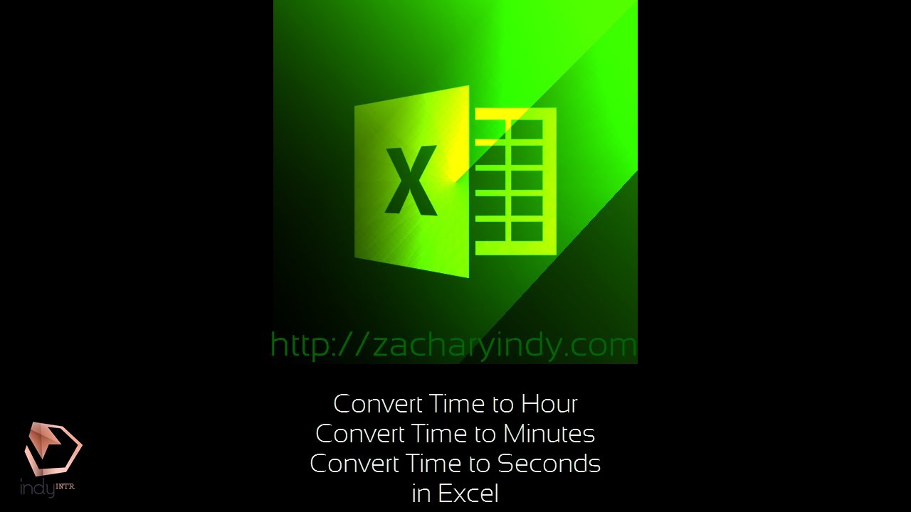002 Convert Time To Hours Minutes And Seconds Mengubah Time Waktu Ke Jam Menit Dan Detik Youtube