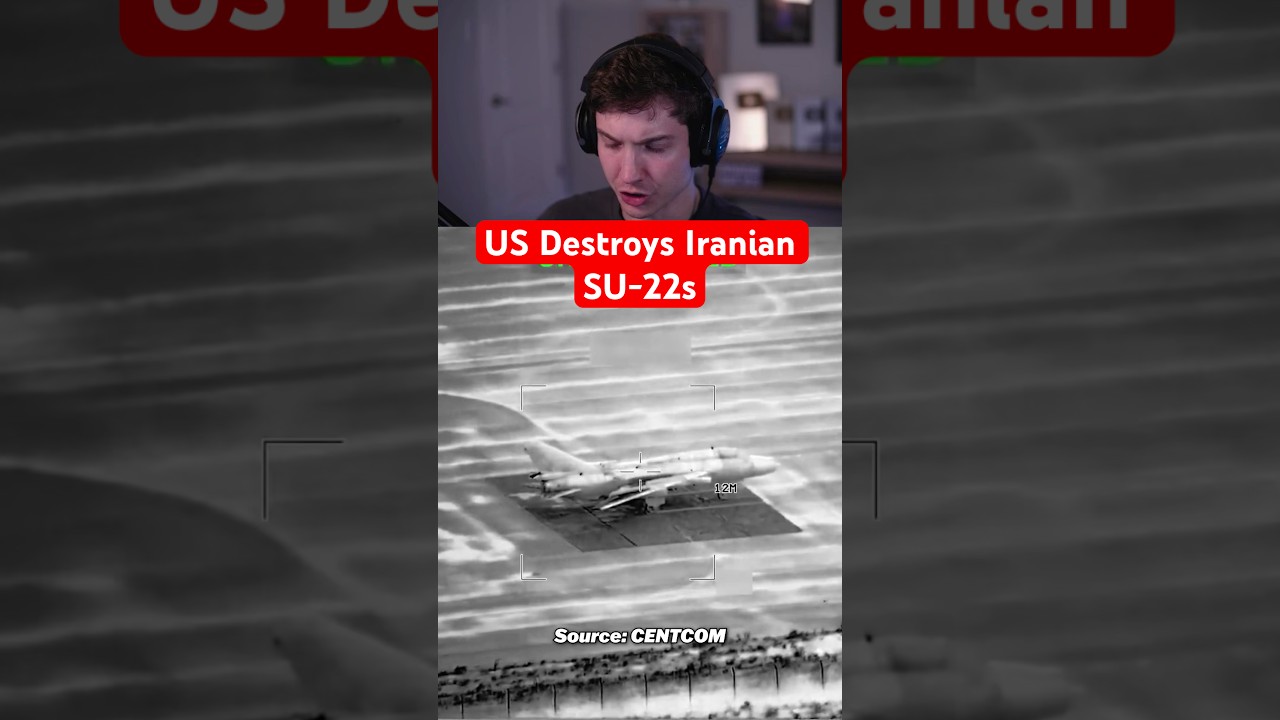 US Destroys Iranian SU-22s