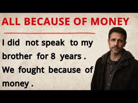 Learn English Through Story | We Stopped Talking for 8 Years | English Listening Practice