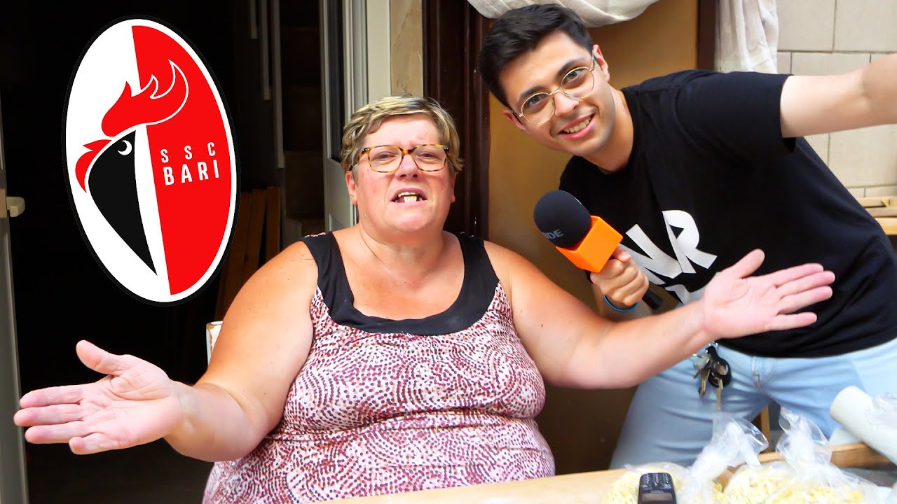 Nick Radogna intervista le signore di BARI VECCHIA 🔴⚪️