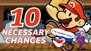 10 Updates Paper Mario: The Thousand Year Door Remake ABSOLUTELY NEEDS