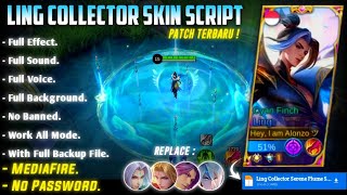 Ling Collector Serene Plume Skin Script No Password MediaFire Full Effect Sound Voice Fredrinn Patch