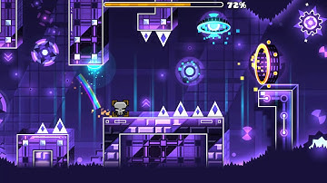 Geometry Dash Spamy (Daily level #119) all coins