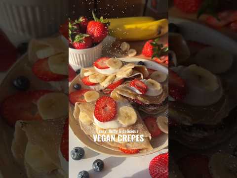 Vegan Crepes: Easy to Make and Delicious