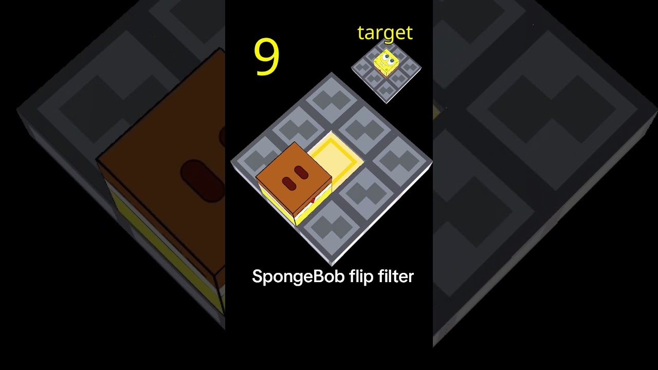 SpongeBob flip filter