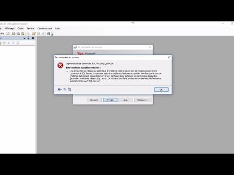 Problème de la connexion SQL Server