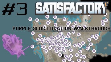 Purple Power Slug Locations Walkthrough (Southern Power Slugs) - Satisfactory Tutorial #3