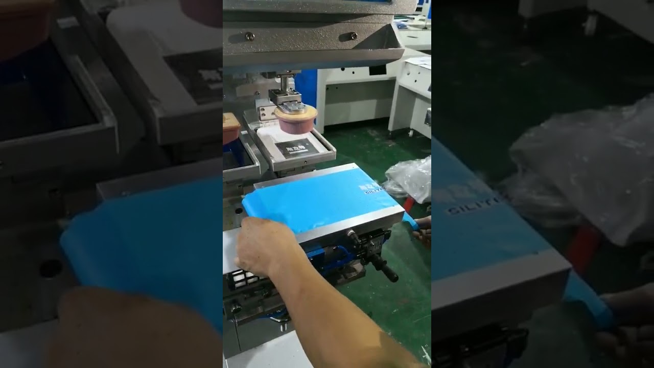 large size 2 color tampo pad printer machine for cover pad printing