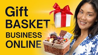 How to Start a Profitable Gift Basket Business From Home | #giftbaskets #onlinebusiness