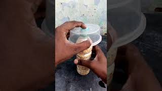 How to make birds food feeder with bottle at home #shorts