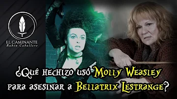 ¿Qué hechizo mató a Bellatrix Lestrange?