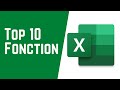 Top 10 des fonctions excel  matriser excel