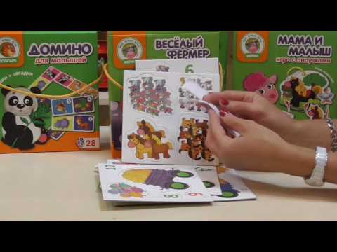 Игра с липучками Веселый фермер, рус VT1310 01 Vladi Toys