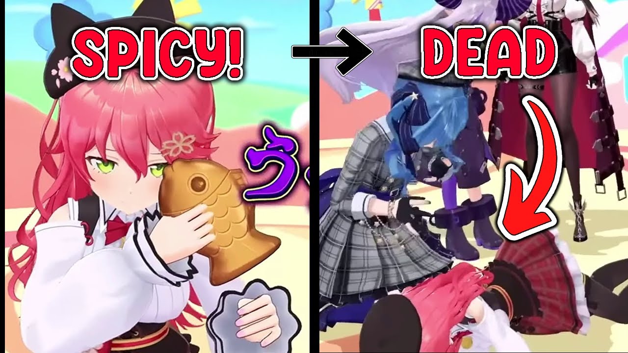 Miko and Suisei try to prank Lui and LaPlus but Suisei can't hold her laugh