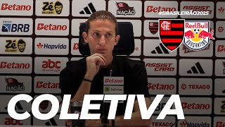 FILIPE LUÍS | POST-MATCH PRESS CONFERENCE | FLAMENGO 3 X 0 BRAGANTINO | BRAZILIAN CHAMPIONSHIP