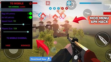 Polyfield Online New Version Mod menu 0.7.2 All Device Supported Online Multiplayer 100% Working