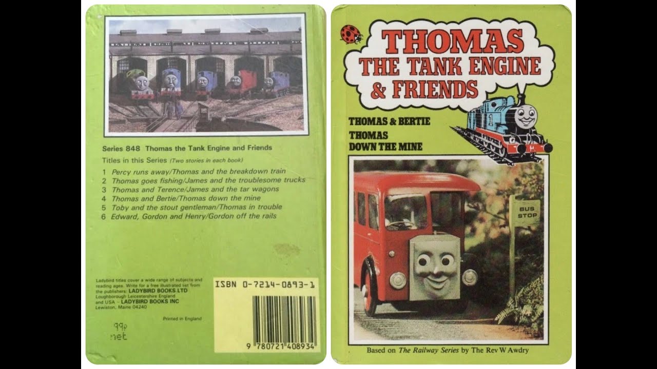 Thomas The Tank Engine Ladybird Book 4 - Thomas & Bertie/Thomas Down The Mine (Audio)