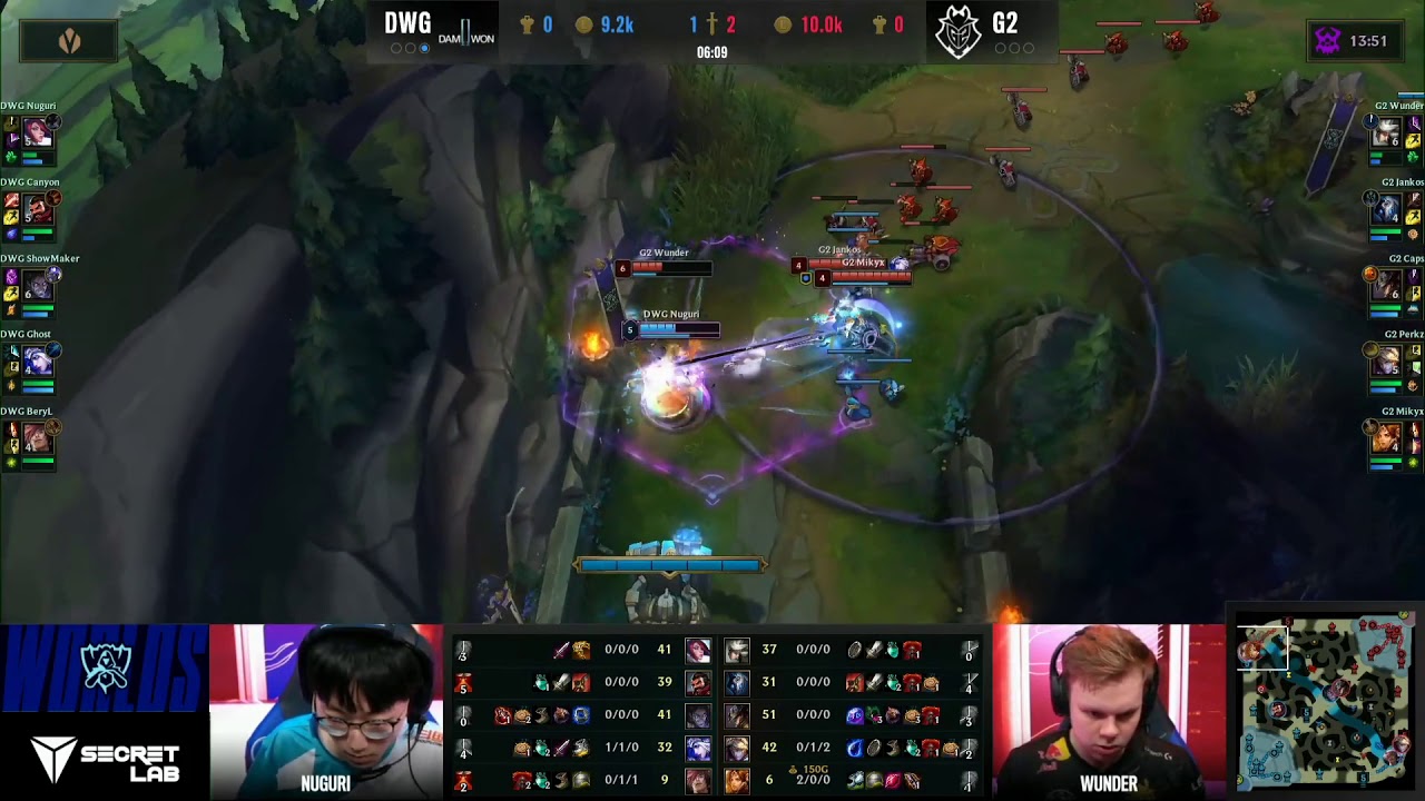 Camille Flash • DWG vs G2 • Worlds 2020 Semifinals • DAMWON Gaming vs G2 Esports