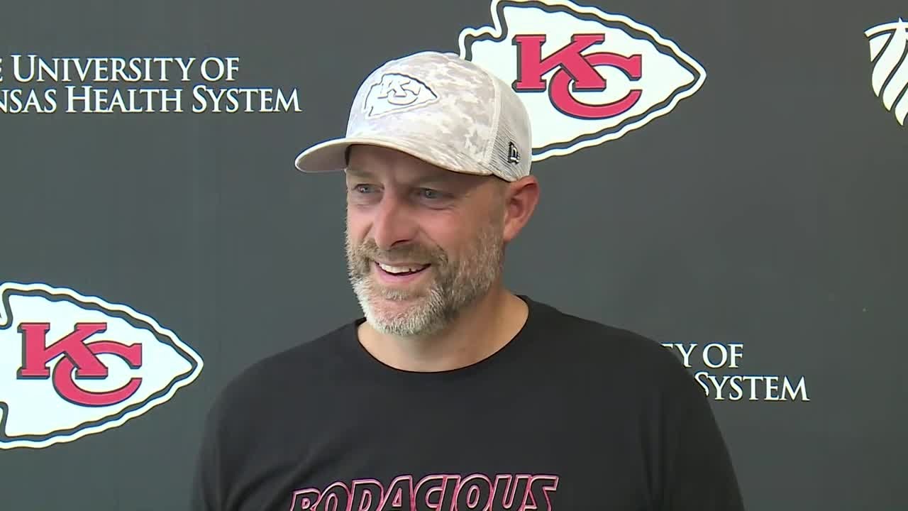 Chiefs coordinator Matt Nagy talks ‘selfless’ culture among KC wide receivers, trust on offense
