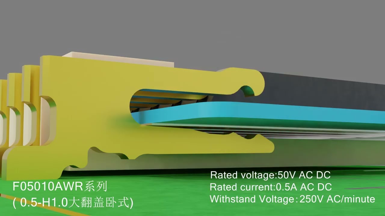 F05010AWR Series (0.5-H1.0 Large Flip-Top Horizontal Type) 