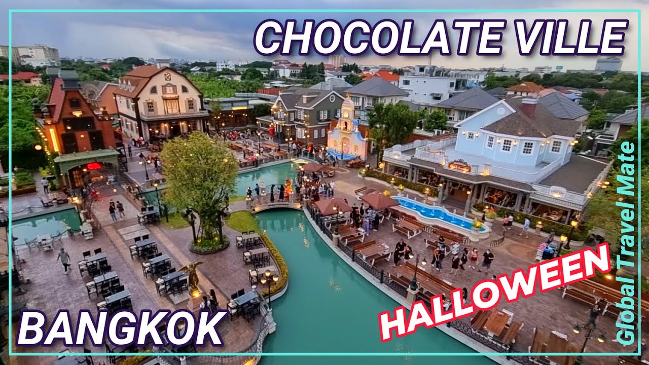 Chocolate Ville European Themed Village Bangkok 🇹🇭 Thailand YouTube