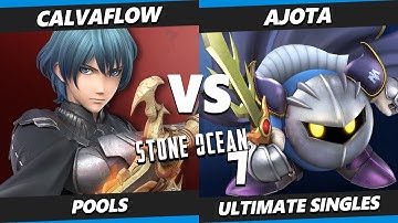 Stone Ocean 7 - Calvaflow (Byleth) Vs. Ajota (Meta Knight) SSBU Ultimate Tournament