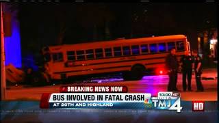 Deadly Crash Involving School Bus, SUV on Milwaukee's West Side