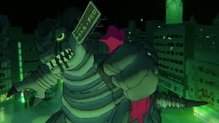 Dandadan Season 2 amv - white rabbit |  Okarun and Everyone vs Kaiju