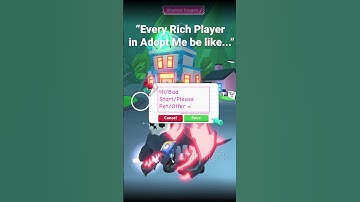 POV: HOW RICH PEOPLE IN ADOPT ME TRADE!🤑