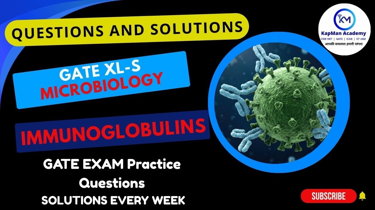 GATE favorite topic- Immunoglobulins quiz | Microbiology MCQs on Antibodies | Test Your preparation