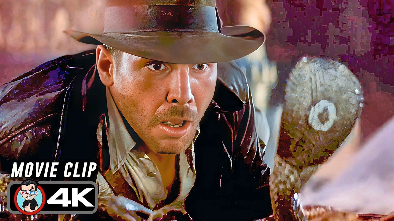 Face to Face With a Cobra | Raiders Of The Lost Ark (4k)