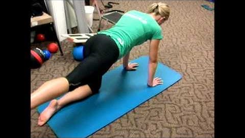 Hip Extensions Core Stabilization