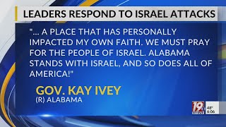 Alabama State Leaders React to Israel Attacks | Oct 9, 2023 | News 19 at 6:00 a.m.
