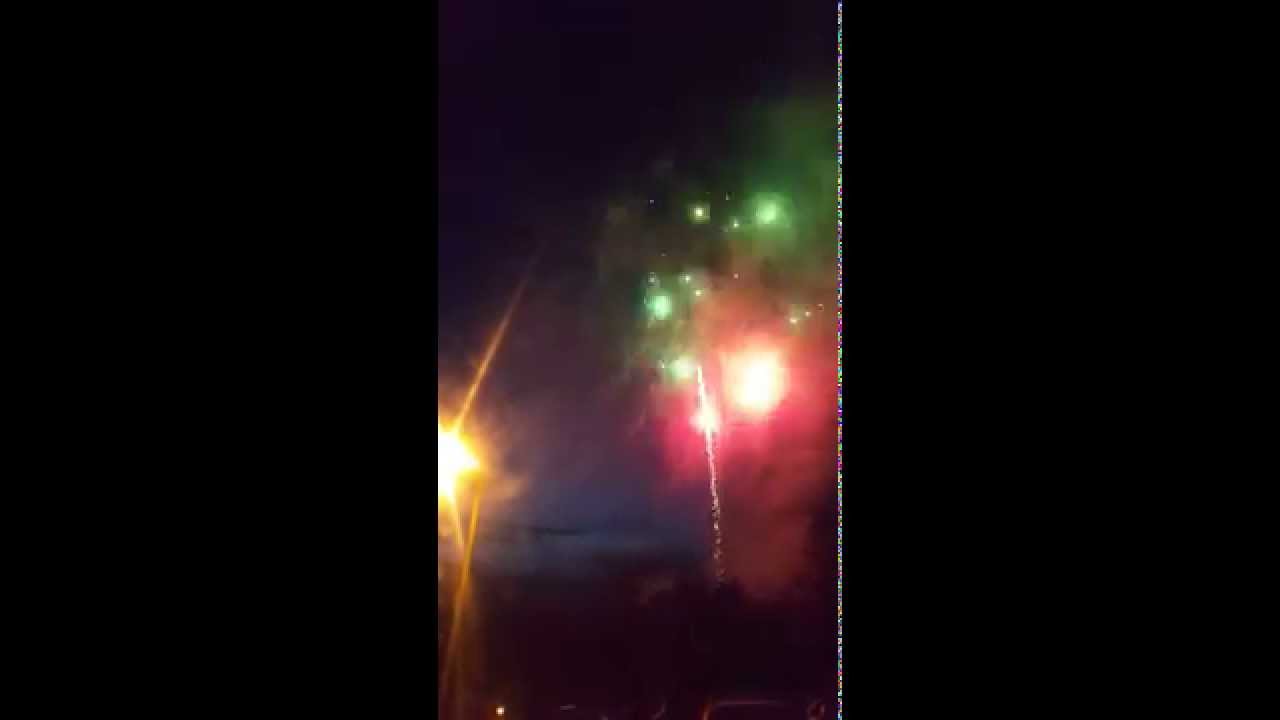 July 4th 2015 Fireworks show in Spruce Pine, NC YouTube
