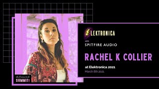 Rachel K Collier Elektronica Live Performance at She Knows Tech Summit 2021
