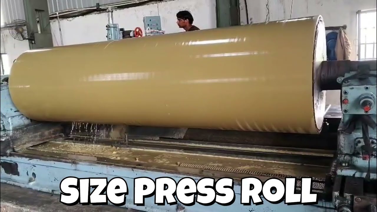 Size Press Roll Grinding 