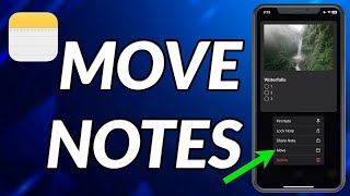 How To Move Notes To Another Folder