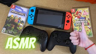 ASMR con OBJETOS de Nintendo SWITCH