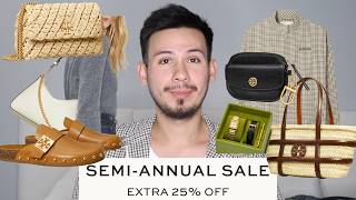 TORY BURCH SUMMER SEMI ANNUAL SALE (the best items to get!!!)