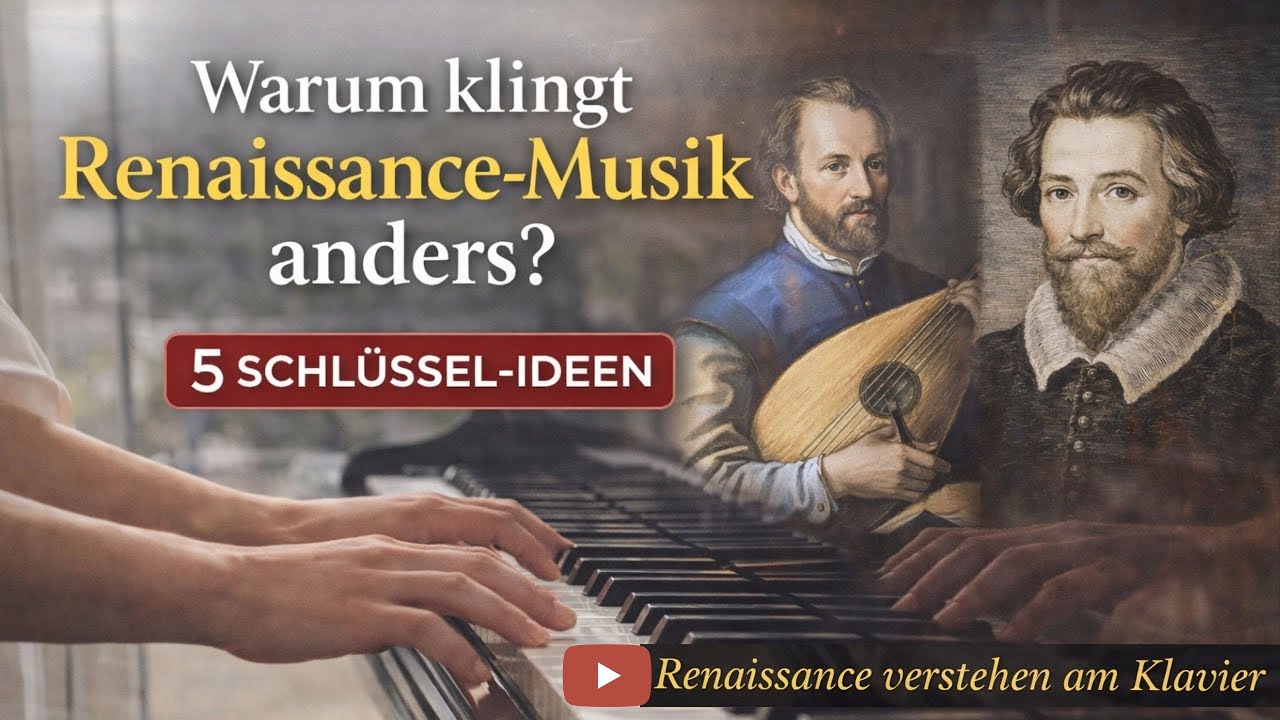Warum klingt Renaissance-Musik anders?Mehrstimmigkeit, Modalität und musikalisches Denken erklärt