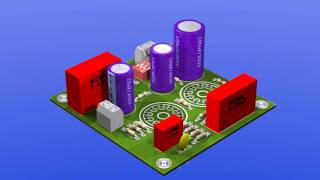 Povray Eagle 3D Circuito Classicaudio.it Aurora Phono Riaa Canale