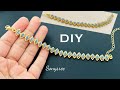 Diamond Tennis Bracelet || DIY Beaded Bracelet || Seed Beads Bracelet